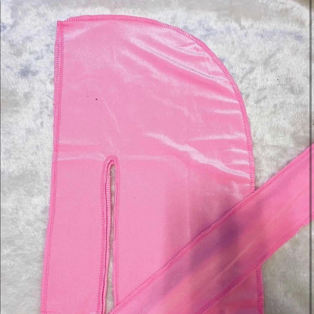 Pink Velvet Durag